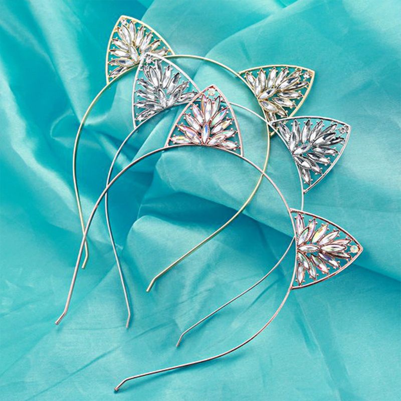 Flgo Băng Đô Cài Tóc Đính Đá Lấp Lánh Sang Trọng Trang Trí Tiệc Cưới / Giáng Sinh