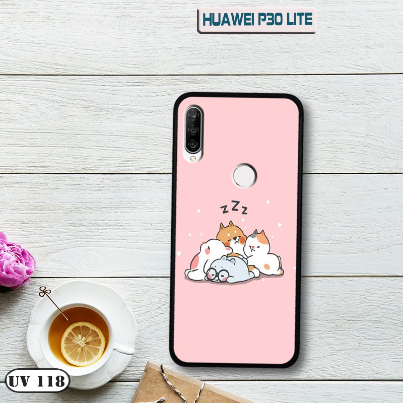 Ốp lưng điện thoại Huawei P30 Lite - lưng nhám viền dẻo