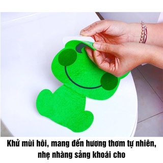 Miếng dán trang trí bồn cầu