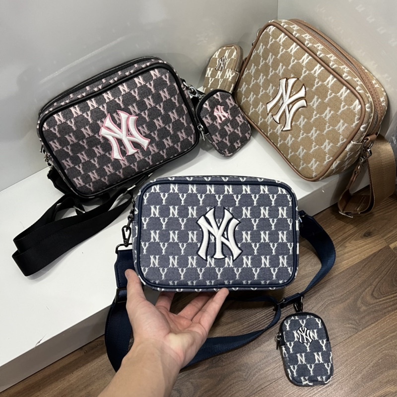 [TẶNG TÚI GIẤY] Túi Đeo Chéo M L B Mono Size 23 Cao Cấp TQXK