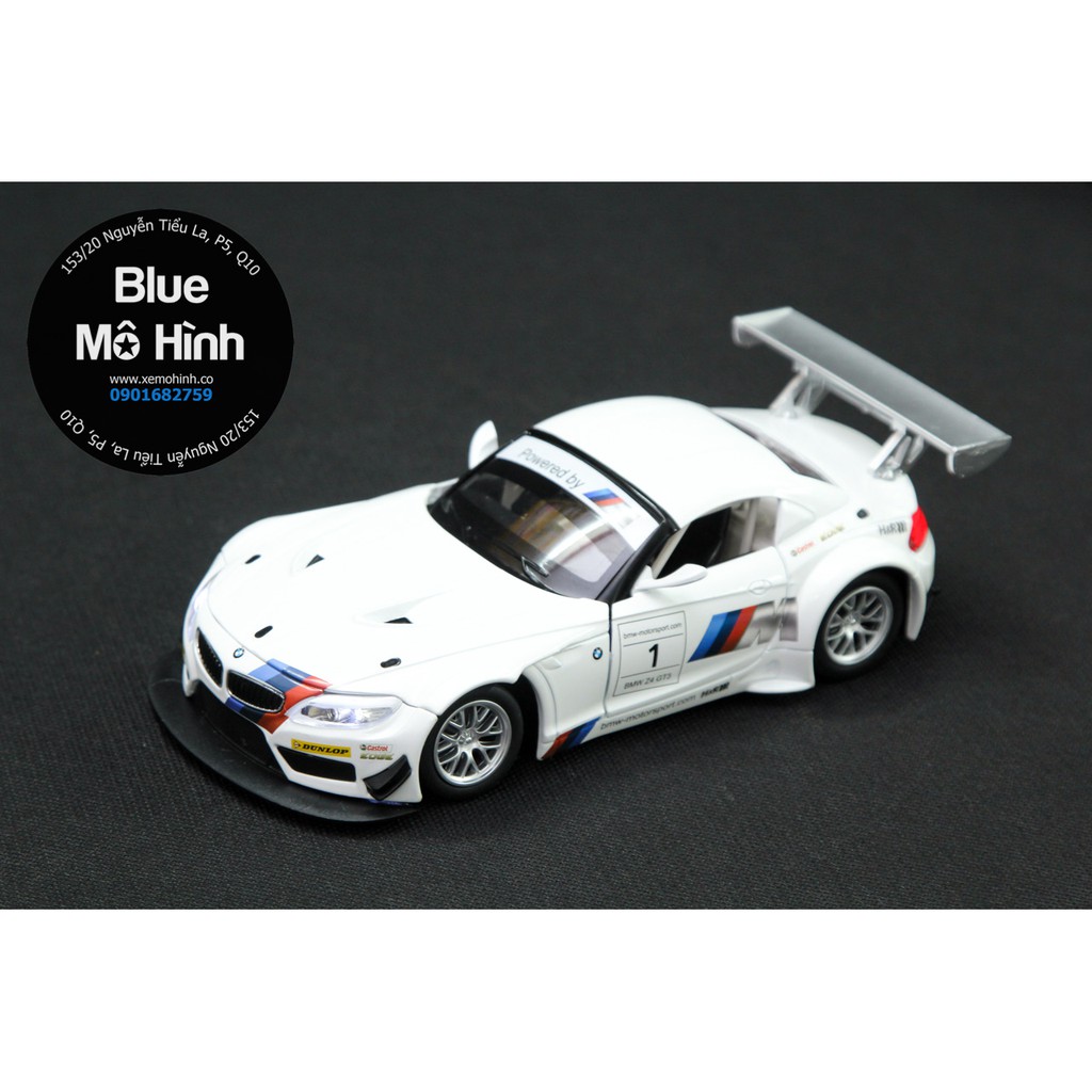 Blue mô hình | Xe mô hình xe đua BMW Z4 1:24