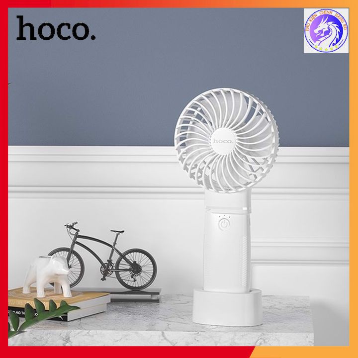 Quạt Cầm Tay Mini HOCO F11 - Kiêm Sạc Dự Phòng 4000mAh - CHÍNH HÃNG BẢO HÀNH 12 THÁNG