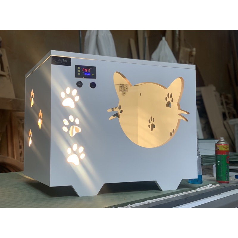 Lồng Sấy Lông Mèo,Máy Sấy Lông Mèo N60 C50 R50