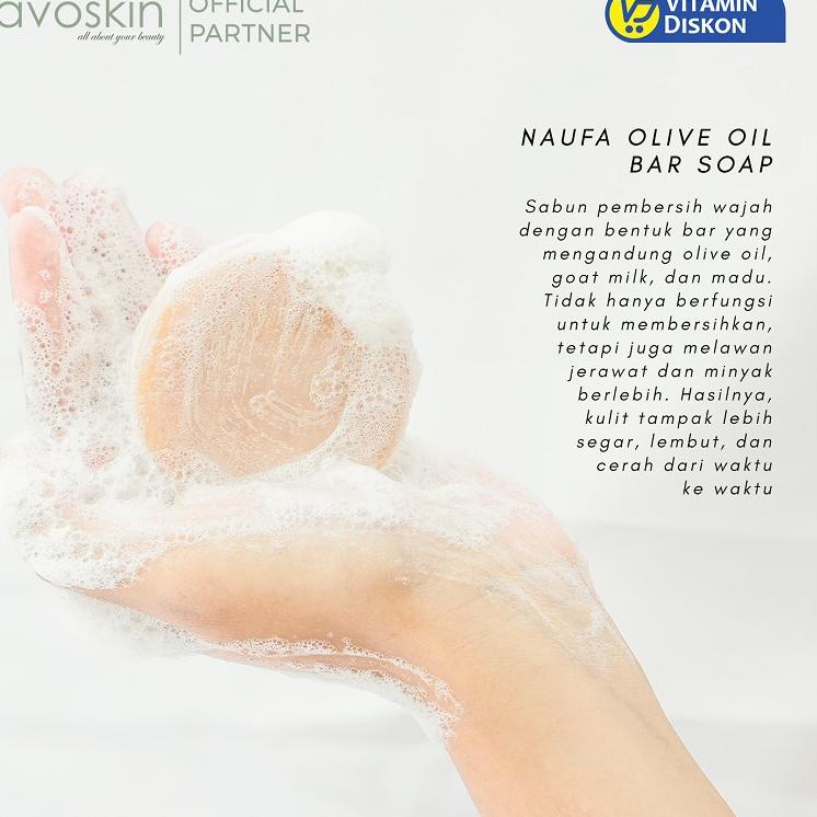 Xà Phòng Ô Liu Nguyên Chất 50G Avoskin Naufa | Xà Phòng Rửa Mặt Ngăn Ngừa Mụn Kiểm Soát Dầu | BigBuy360 - bigbuy360.vn
