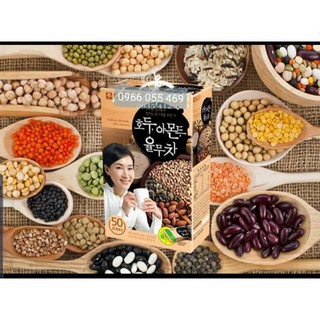 BỘT NGỦ CỐC HÀN QUỐC  Thành phần hạt  Hạnh nhân, Óc chó