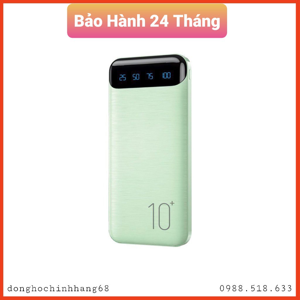 sạc dự phòng 10000 mAh pin sạc dự phòng Wk -161 bảo hành 24 tháng lỗi 1 đổi 1