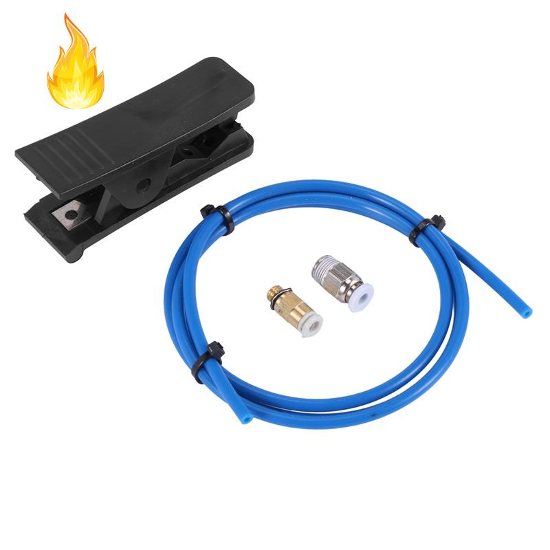 Ống Dẫn PTFE 1M Và Cắt Dây 1.75mm PC4-M6 Và PC4-M10 Cho Máy In 3D