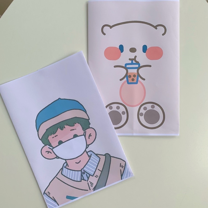 Túi giấy mini hoạt hình đáng yêu gói hàng, gói quà | BigBuy360 - bigbuy360.vn