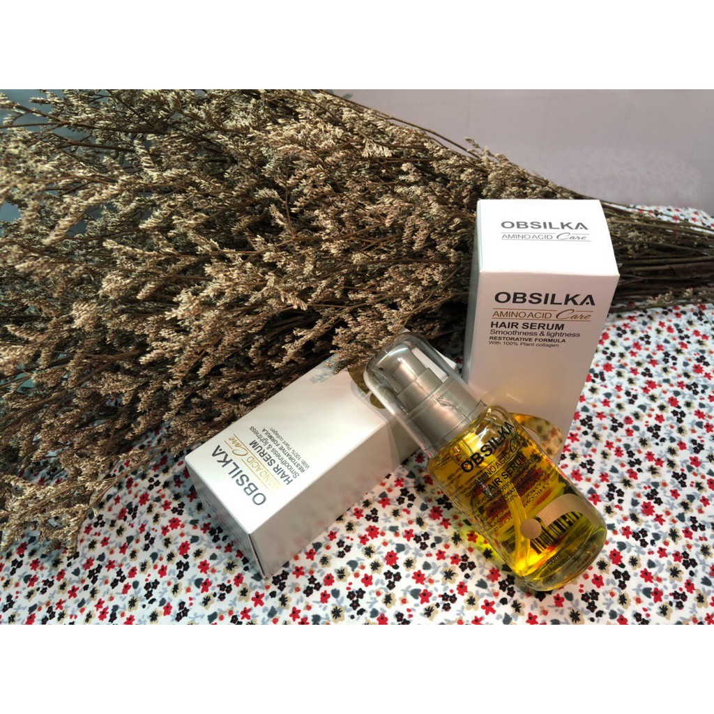 TINH DẦU SERUM DƯỠNG TÓC OBSILKA 60ML