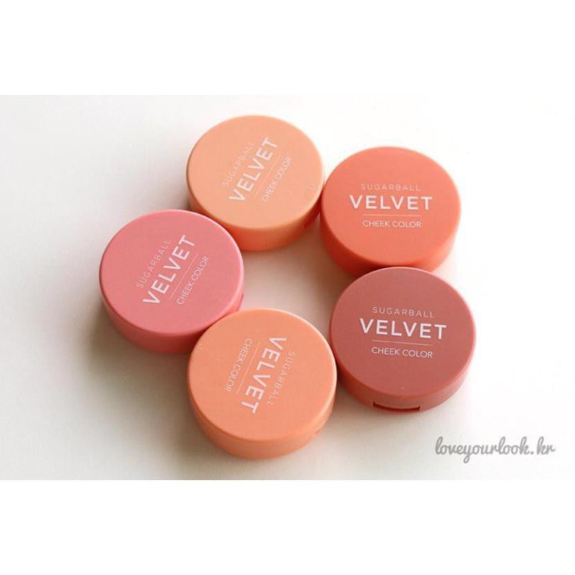 Phấn má hồng siêu lì Aritaum Sugarball Velvet Cheek Color