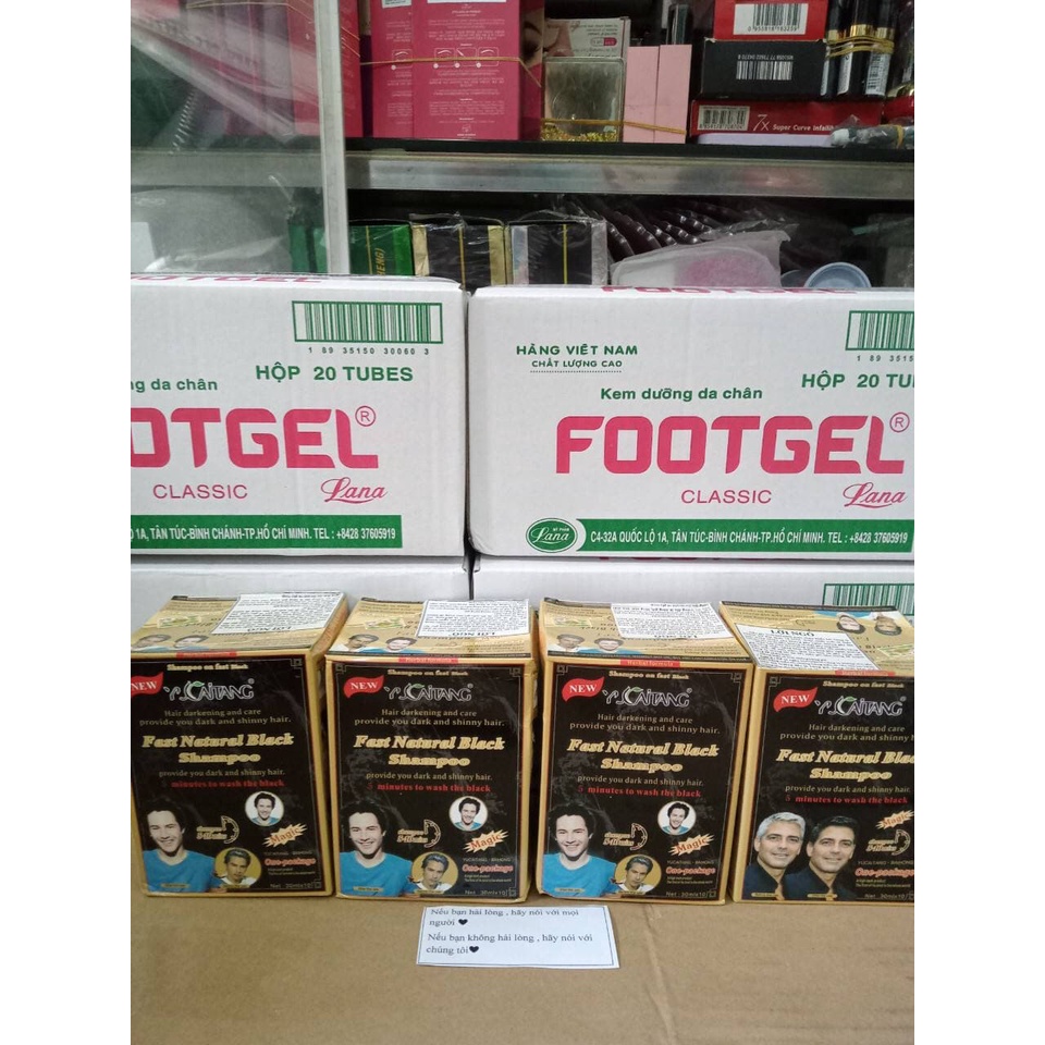 Gội đen có tem (hộp10 gói)