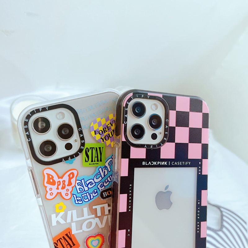Ốp điện thoại silicon TPU in hình BLACKPINK cho iPhone 7 8 Plus X XS XR 11 12 13 Pro Max SE 2020 | BigBuy360 - bigbuy360.vn