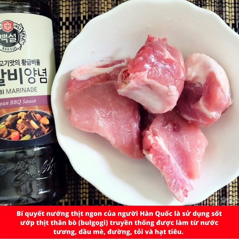 Sốt ướp thịt nướng hàn quốc Bulgogi Bò Beksul (290g)