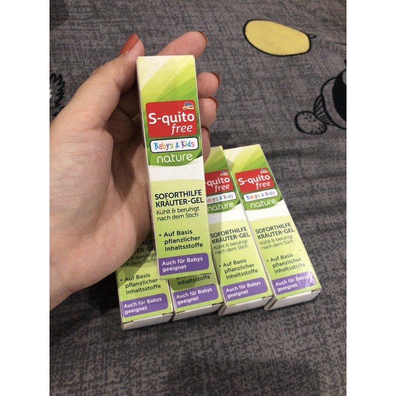 Gel bôi muỗi chích S-quito Dm ( Mẫu mới)