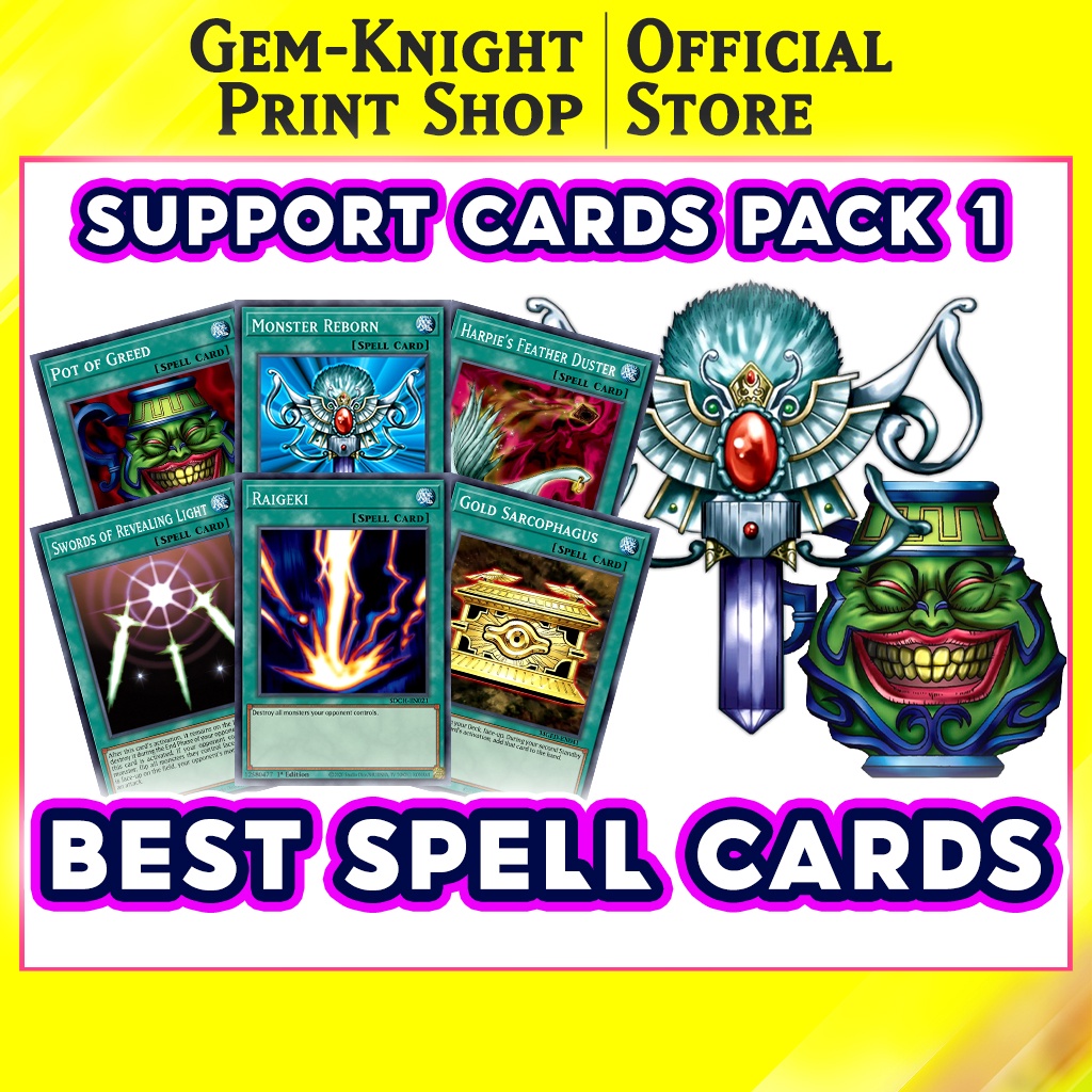 [Bài In] Bộ bài Yugioh – Best Spell Cards – Pack 1