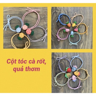 Dây cột tóc hình cà rốt, quả thơm