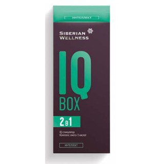 Viên uống hoạt huyết dưỡng não, bổ não, tăng cường trí nhớ IQ BOX Siberian Wellness Siberi Nga