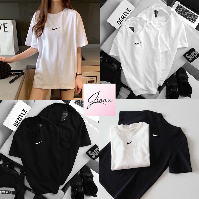 Áo Thun Nike Phông Thêu Tay Lỡ Chất Liệu Cotton Hàng Chính Hãng
