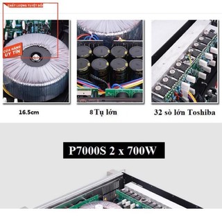 cục đẩy công suất Yamaha p7000s 32 sò lớn