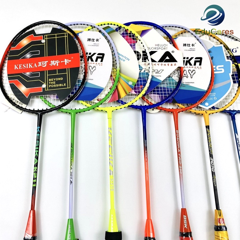 Vợt cầu lông giá rẻ Siêu Nhẹ - Siêu Bền - Tặng kèm 2 quả cầu