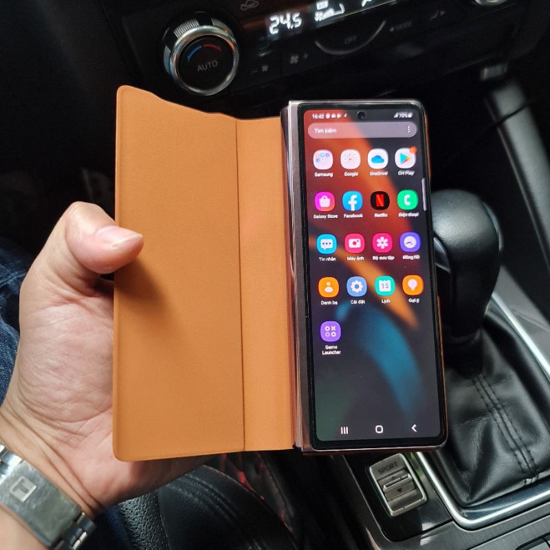 Bao da thông minh Samsung Galaxy Z Fold 2 - Hàng chính hãng