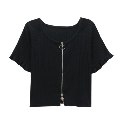 NRVP Áo Sweater Tay Ngắn Kiểu Hàn Quốc Thời Trang Mùa Hè 2020 Cho Nữ