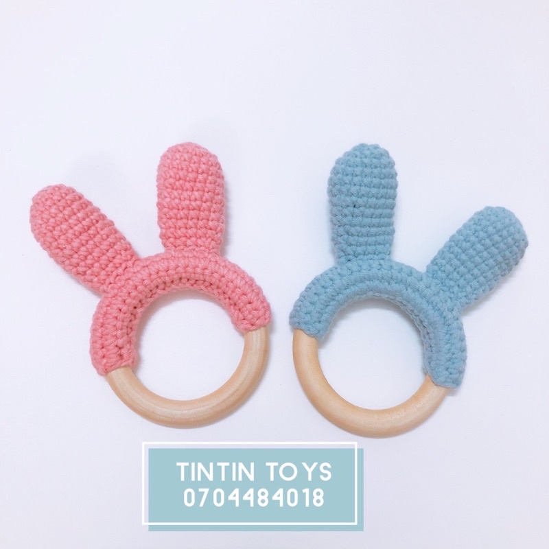 [CAO CẤP - Handmade] Đồ chơi treo nôi, lục lạc gỗ cầm tay Montessori giúp bé phát triển các giác quan