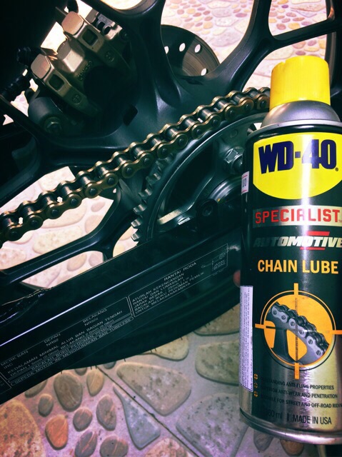 Combo Voltronic M60 + WD-40 ChainLube - Tặng bàn chải 3D (Vệ sinh sên + Dưỡng sên)