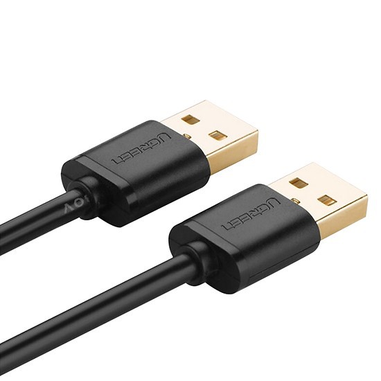 Cáp USB 2.0 2 đầu đực dài 0.5m UGREEN 10308- bảo hành chính hãng 12 tháng