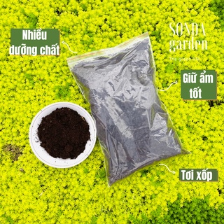 Mùn dừa đã xử lý SONDA GARDEN 1kg cho sen đá, xương rồng