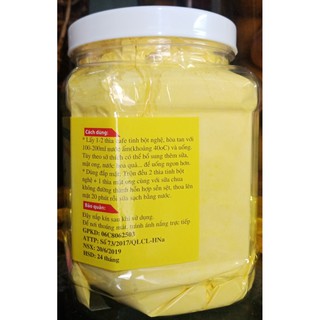 Combo 500g tinh bột nghệ + 500ml mật ong