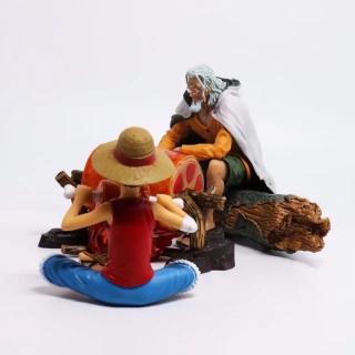 Mô hình Vua bóng tối Rayleigh Vs Luffy – OnePiece