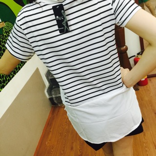 Áo tshirt kẻ ngang