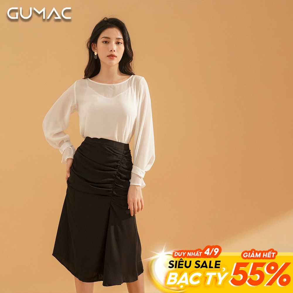 [Mã WAAUG giảm 15% tối đa 30k đơn 99k] Chân váy nhún rút VA713 GUMAC | BigBuy360 - bigbuy360.vn