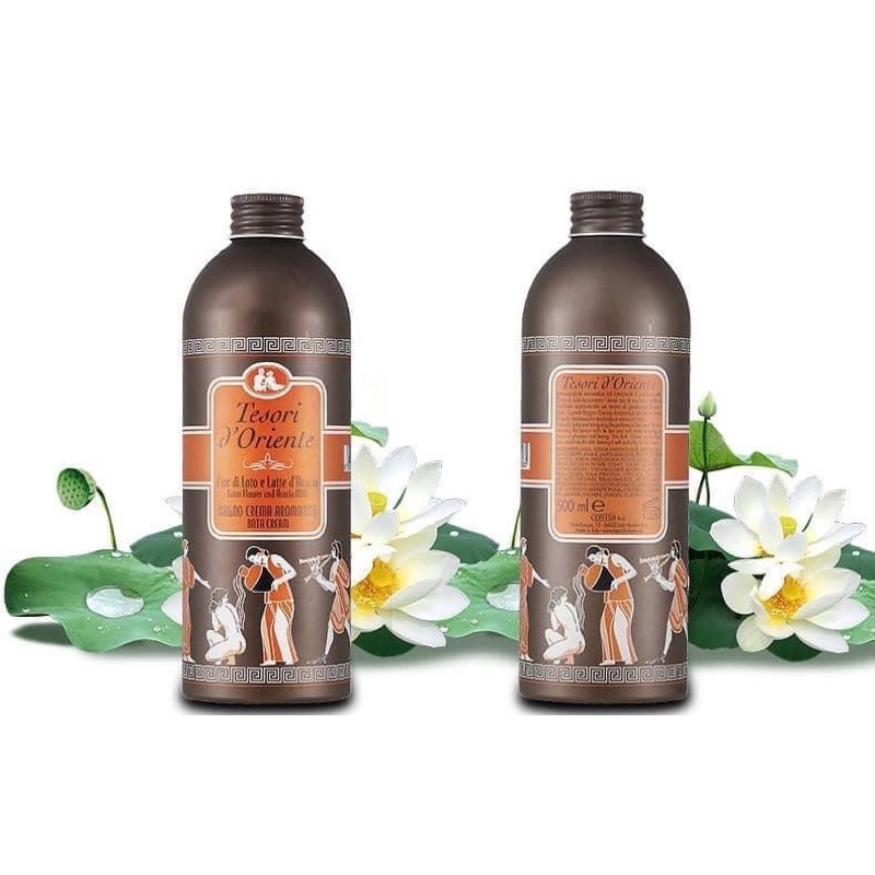 Sữa Tắm Tesori Hương Hoa Sen Kèm Vòi dOriente 500ml - FRESH OFFICIAL