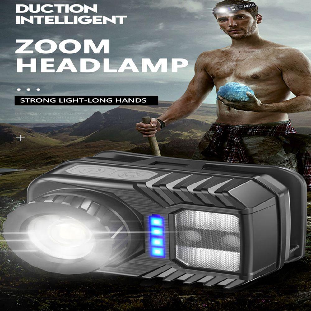 Đèn Pha Led Thông Minh ESPO XPG + COB Chuyên Dụng Cho Chạy Bộ / Cắm Trại Ngoài Trời