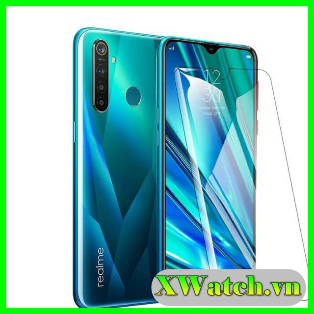 Cường lực 2.5D Realme 8 8 Pro GT GT NEO 2 X Realme 6 Realme 6 pro Realme 6i Realme C20 V5 V3 Q2 Q2i Q2i Pro trong suốt