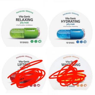 Mặt nạ viên thuốc VITA GENIC MẪU MỚI