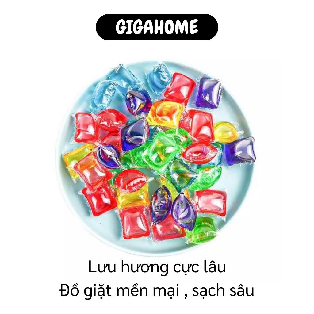 Viên Giặt Quần Áo GIGAHOME Combo 30 Viên Giặt Xả Quần Áo Giúp Thơm Tho Và Làm Mềm Vải 9749