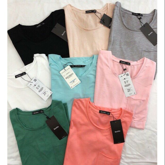 Áo Bershka túi siêu đẹp hàng xuất