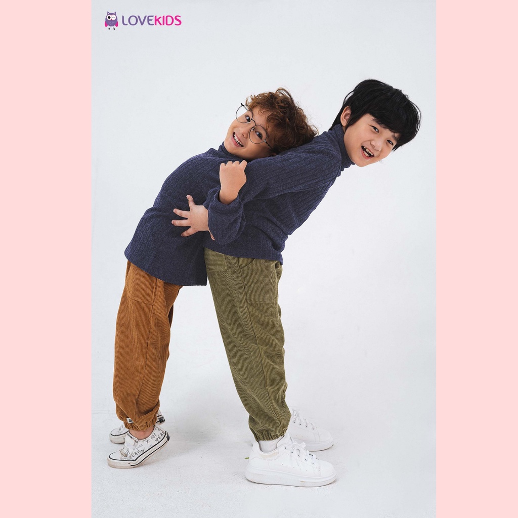 Áo len giữ nhiệt cao cổ bé trai - Lovekids