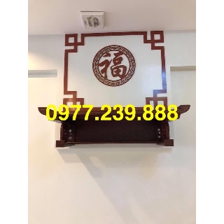 bàn thờ gỗ sồi 81cm