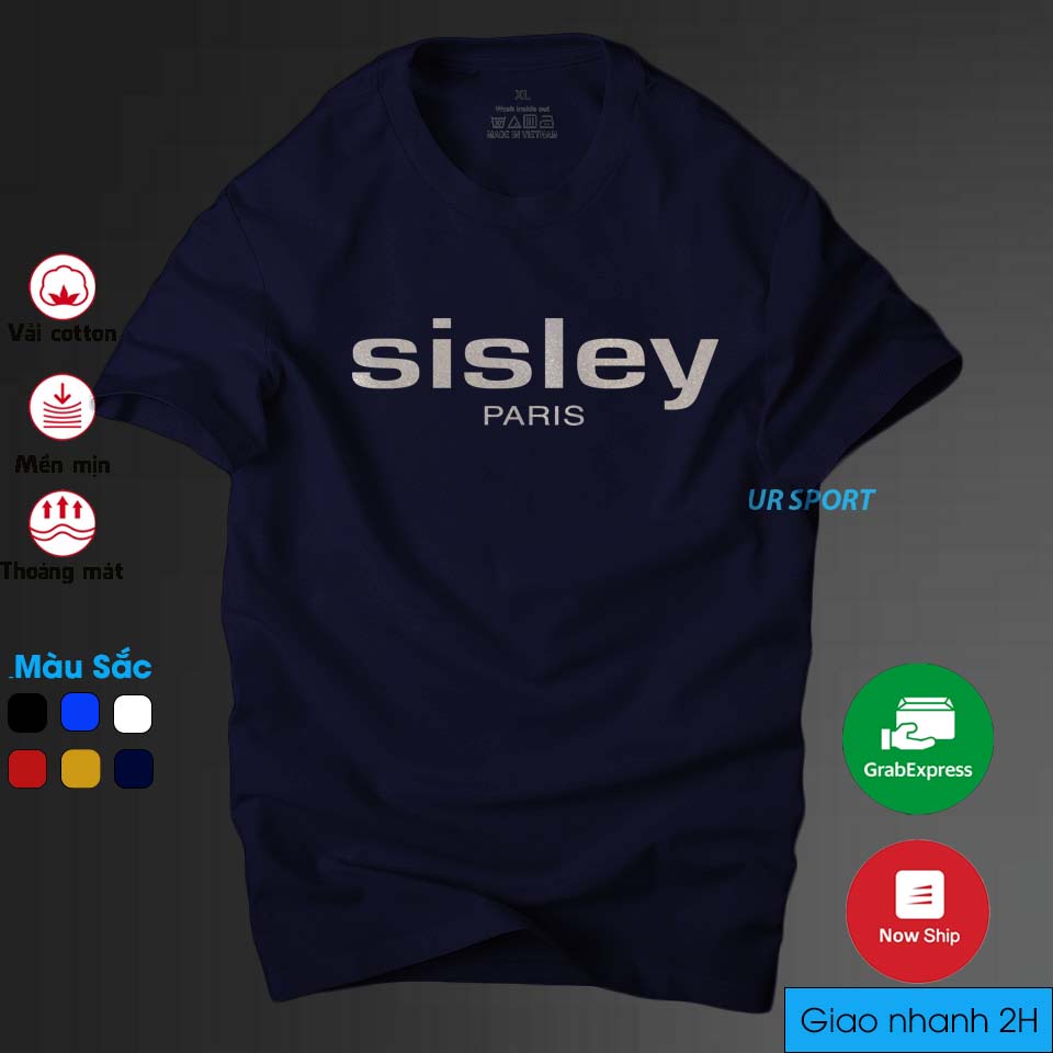 Áo thun nam cổ tròn Sisley Paris năng động tính lịch lãm | ur sport