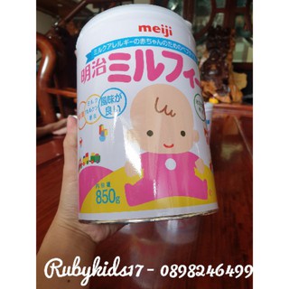 Sữa bột meiji hp 850g date 10.2021 nội địa nhật