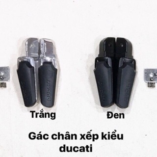 Gác Chân Kiểu Ducati Cho Yamaha Và Honda