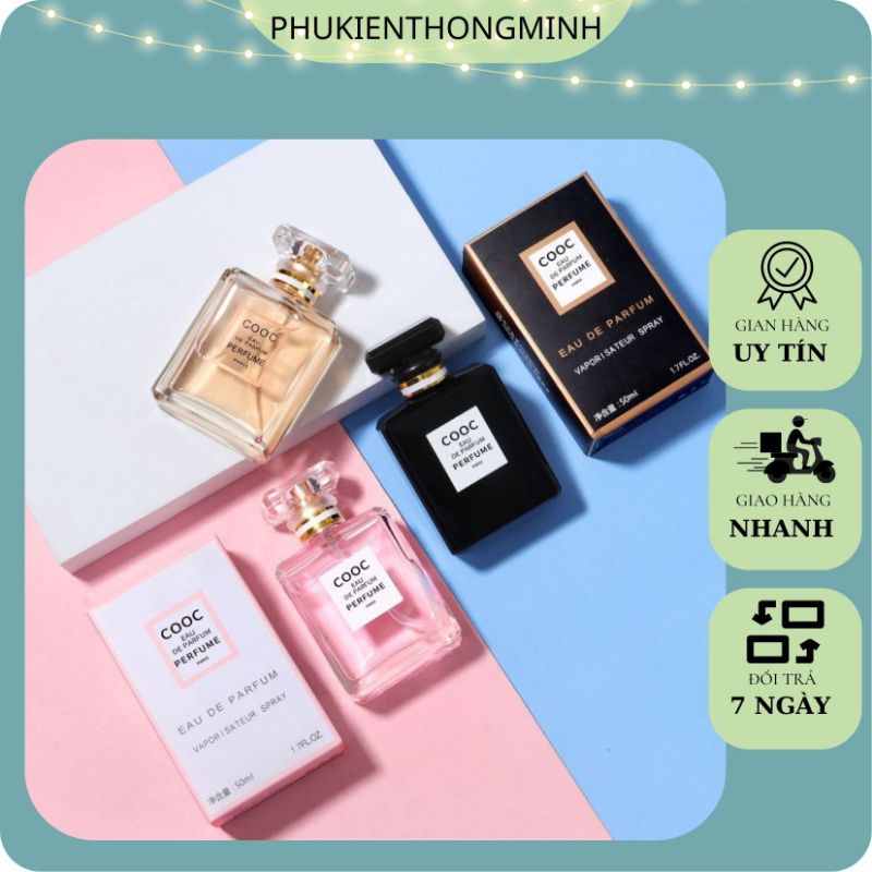 NƯỚC HOA NỮ COOC EDP 50ML QUÝ CÔ SANG TRỌNG