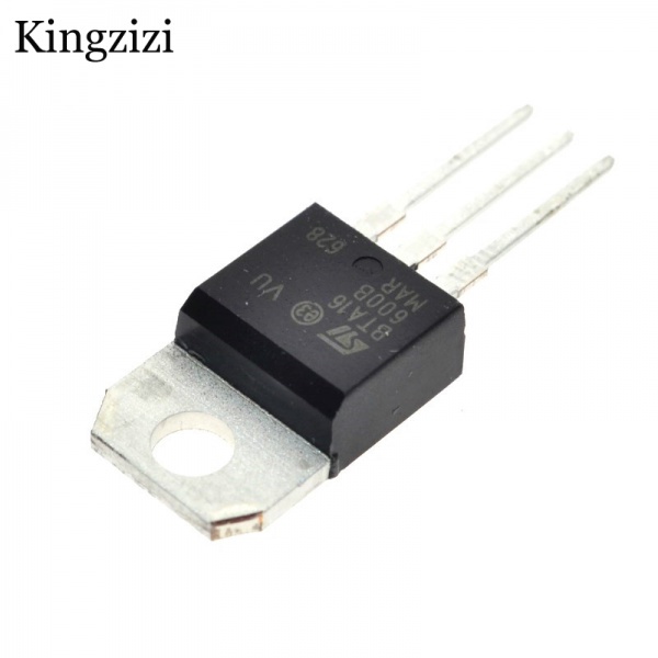 Bộ 10 Linh Kiện Điện Tử Tiêu Chuẩn bta16-600B bta16-600 bta16 TRIACs 16 amp 600 volt TO-220