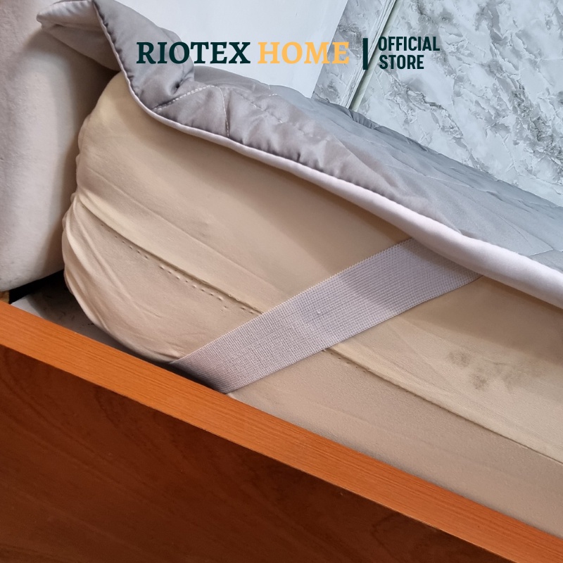Tấm Lót Bảo Vệ Nệm MÀU XÁM  RIOTEX HOME  cao cấp dày 7mm tiêu chuẩn khách sạn
