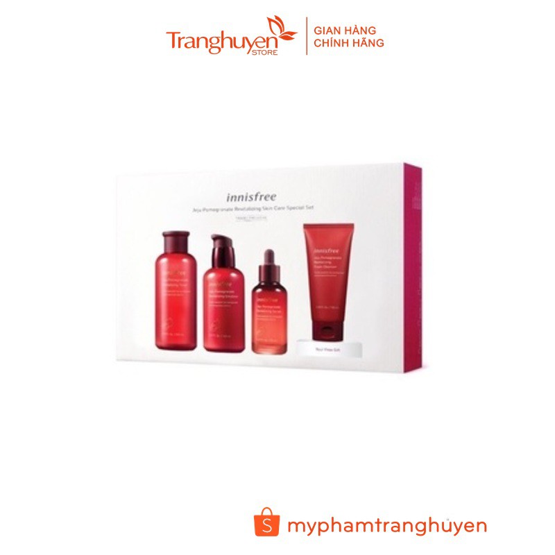 Bộ dưỡng da Innisfree lựu đỏ 4 món