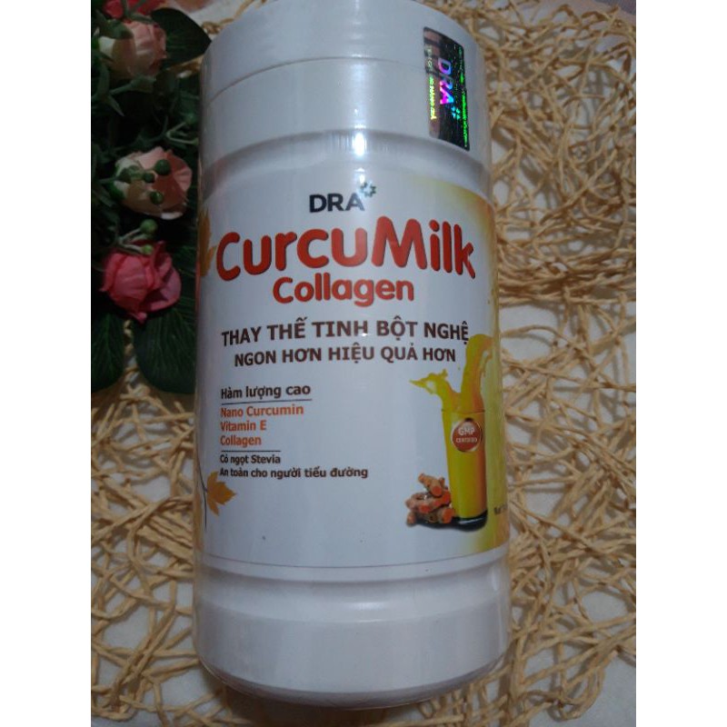 Sữa nghệ curcumilk collagen